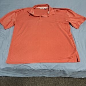 A Burma Bibas men's polo style shirt in a size Large. Pre-loved in good conditio